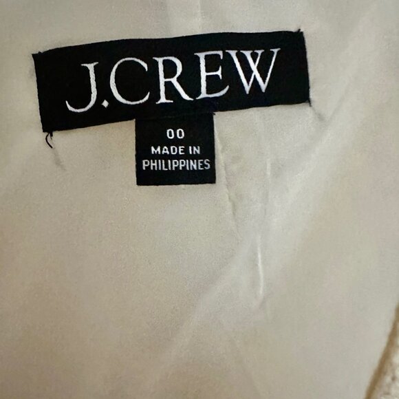 J.Crew Sophia sleeveless dress with jewel buttons- Size: 00 - Picture 5 of 5